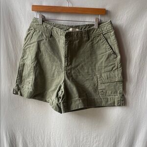 **Natural Fibers** St. John's Bay Khaki Cargo Women Shorts